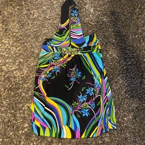 Women’s Boutique Silk Halter Dress